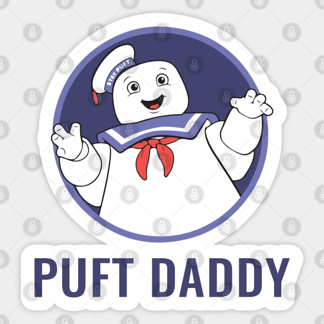 Puft Daddy Sticker by BodinStreet